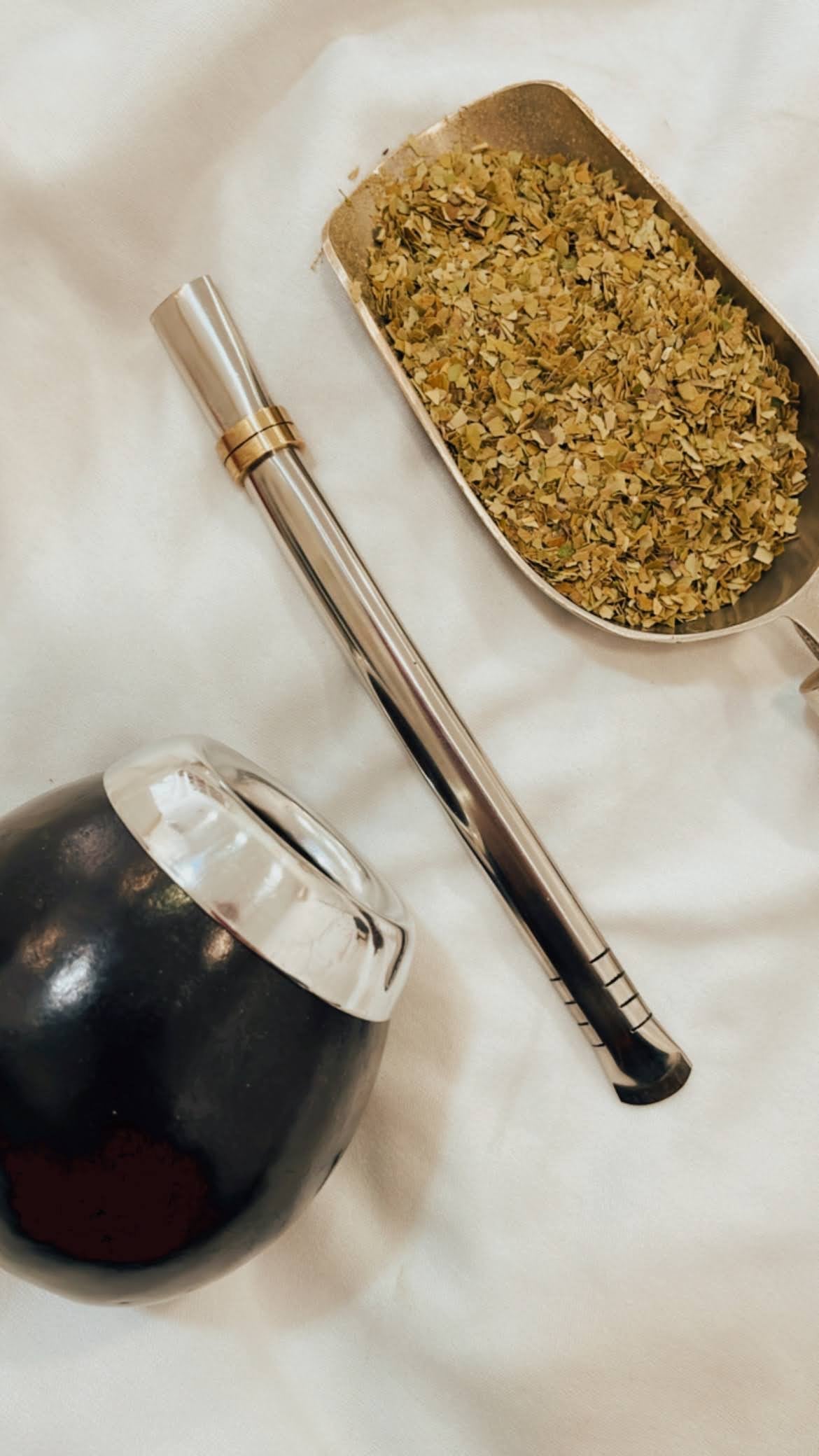 Bombilla para el té mate