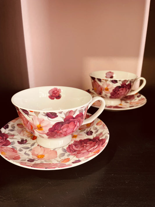 Taza SPRING rosas