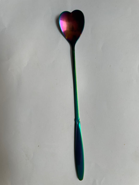 Cuchara largas de corazón