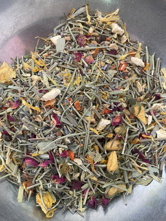 Te verde inflamación del cuello