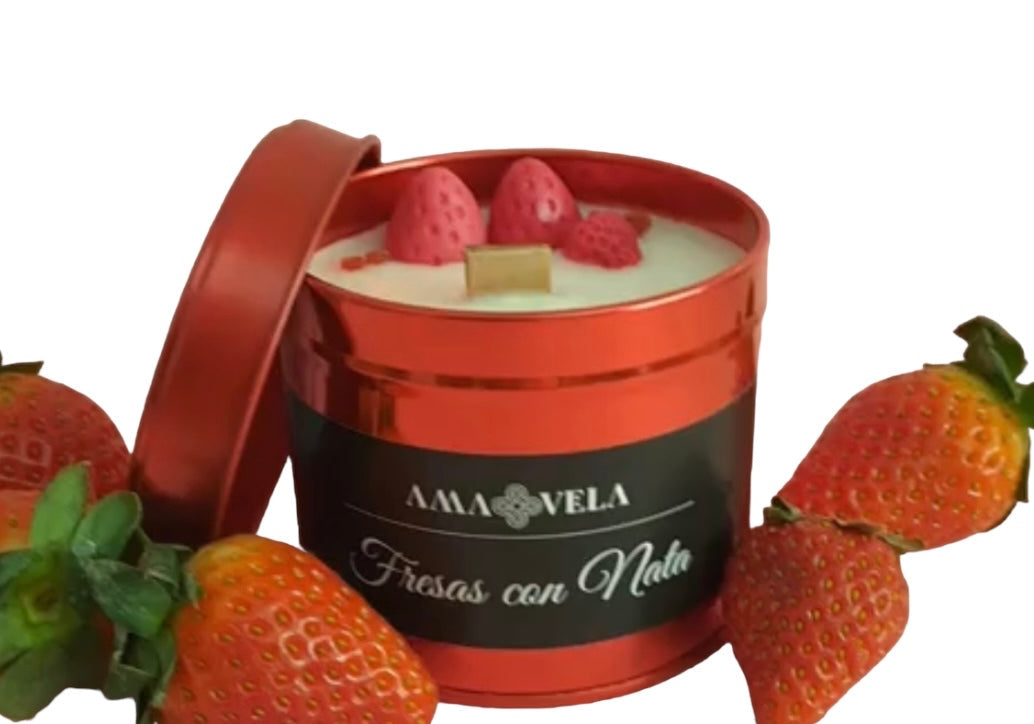 Vela con olor a sensaciones