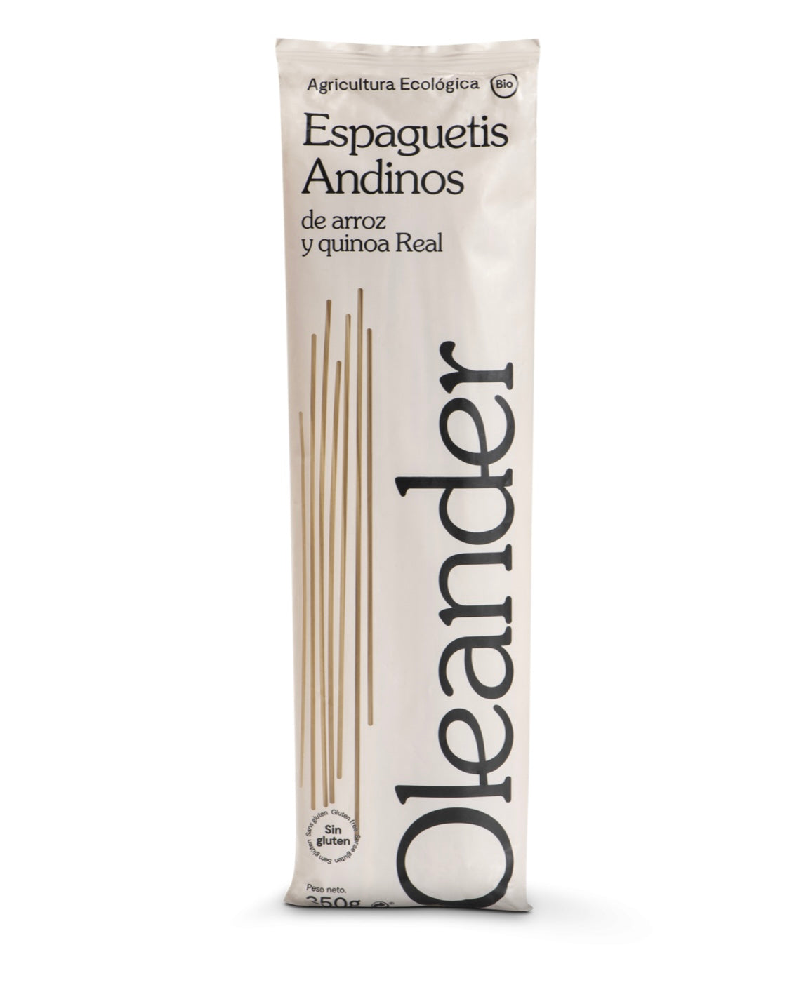 Espaguetis de arroz y quinoa real