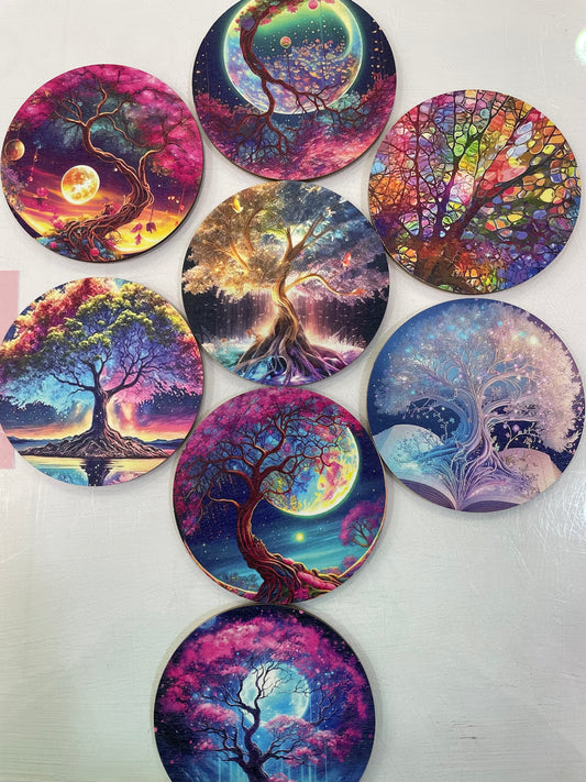 Posavasos de madera varios modelos