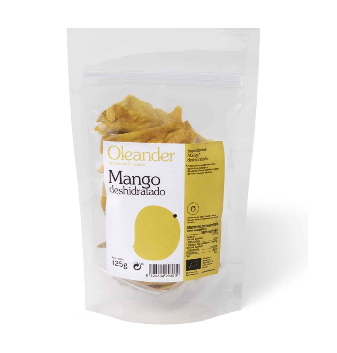 Mango deshidratado