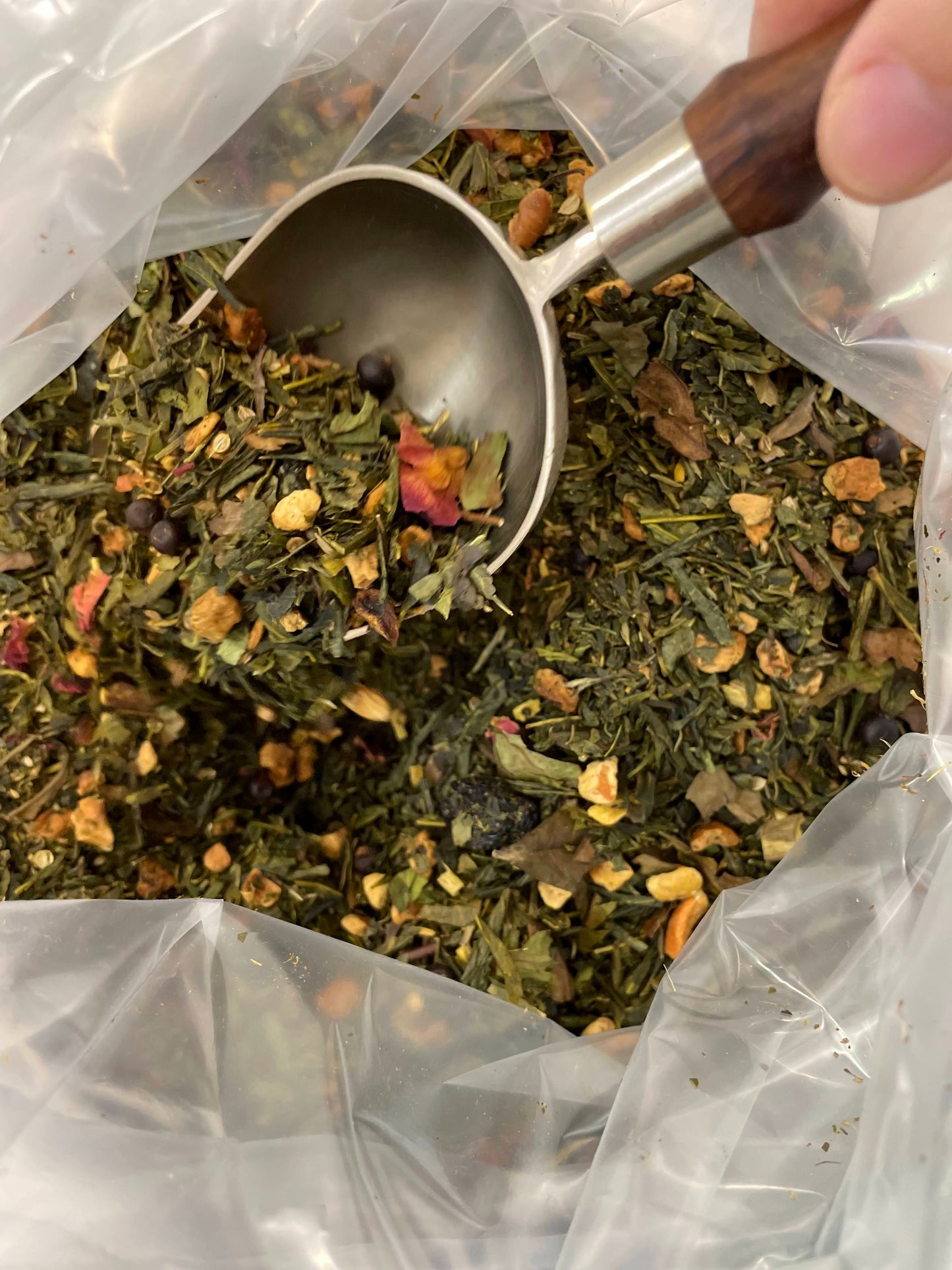 Té verde gin tonic