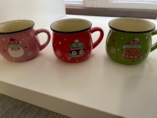 Tazas de porcelana dulce niño