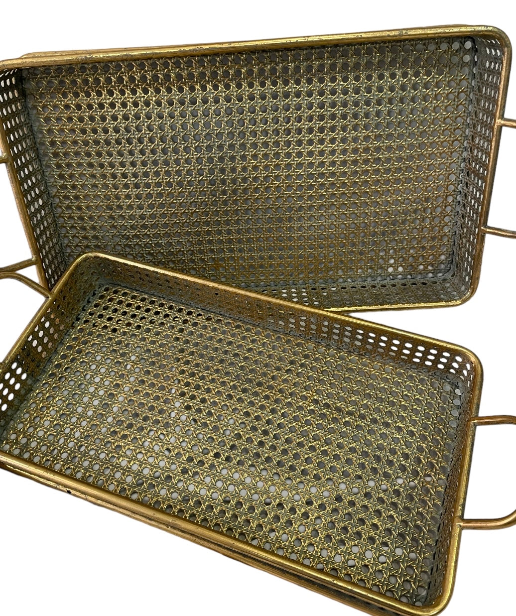 Bandejas doradas