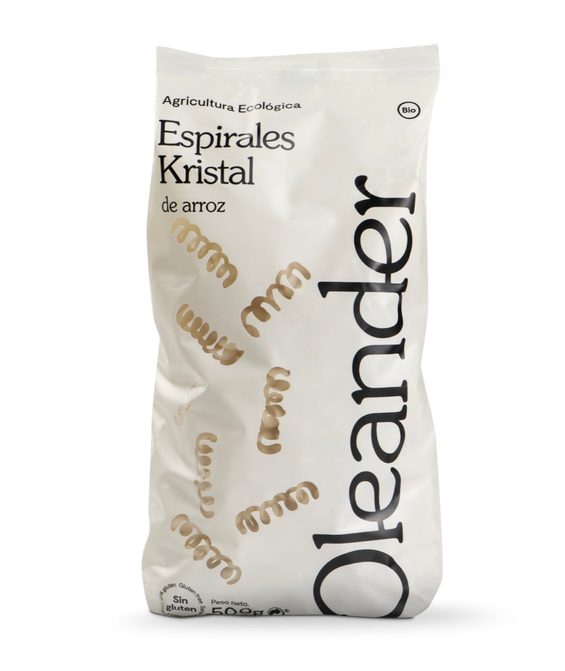 Espirales kristal de arroz