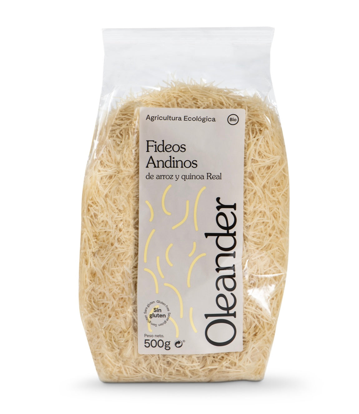 Fideos de arroz y quinoa