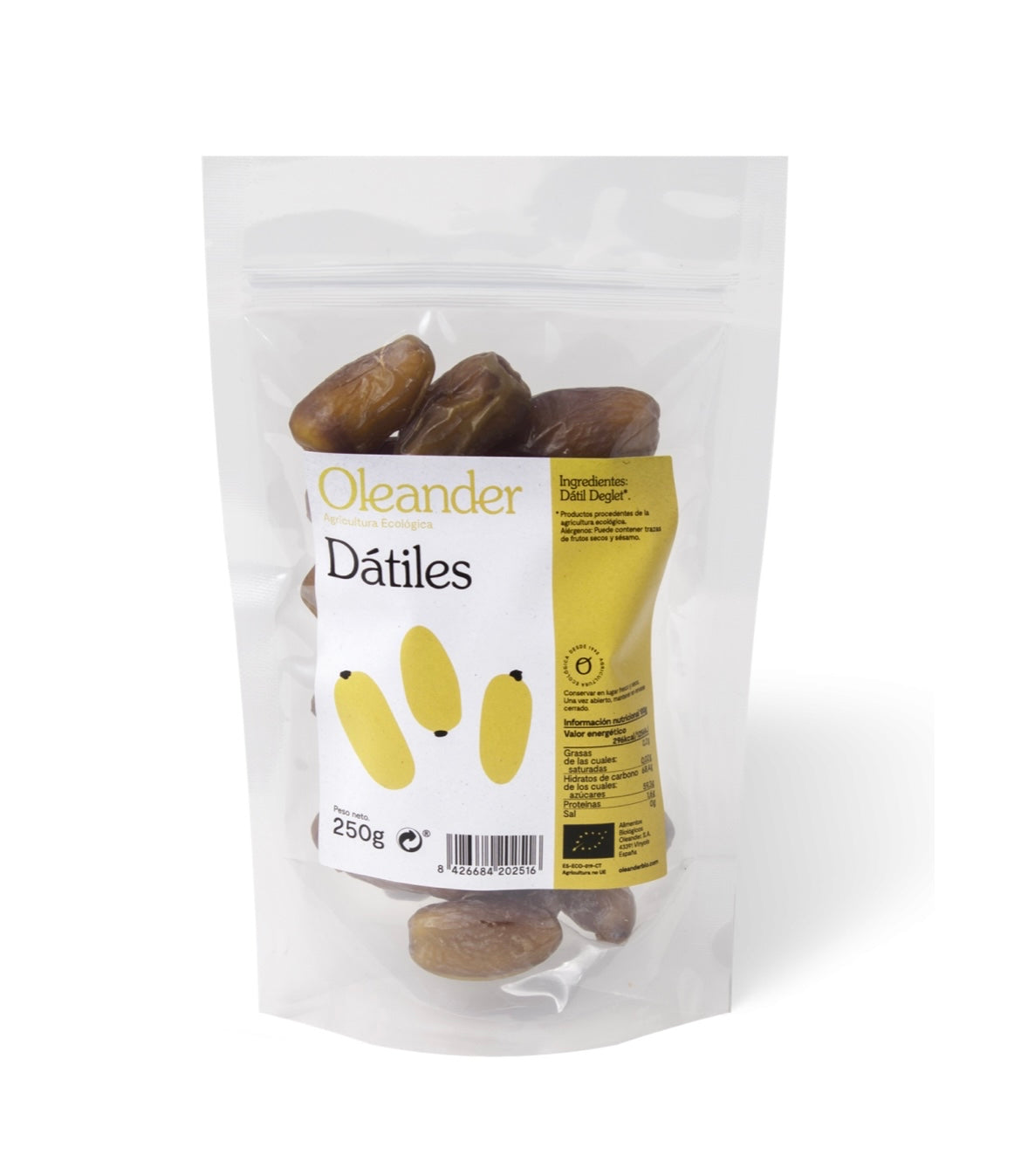 Dátiles deshidratado