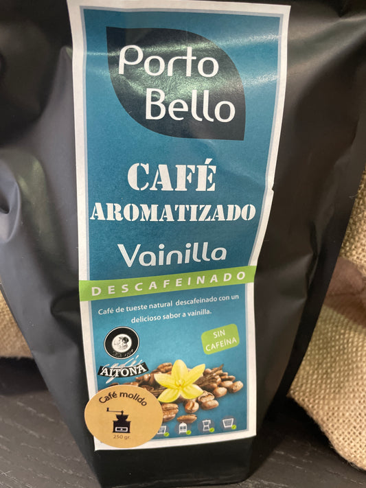 Café descafeinado vainilla