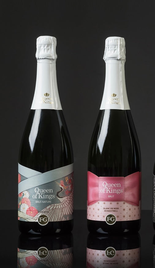 Botella de de vino Queen