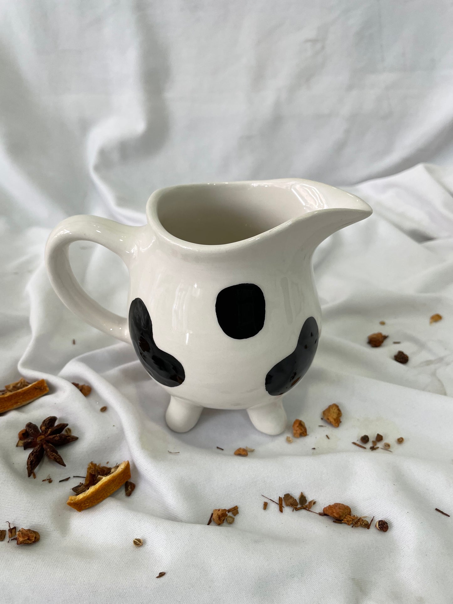 Juego de té de vaca