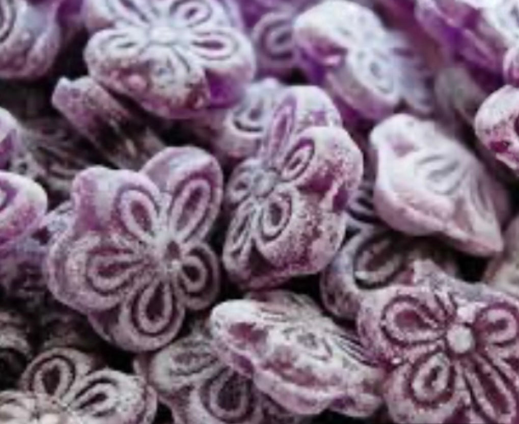 Caramelos violetas