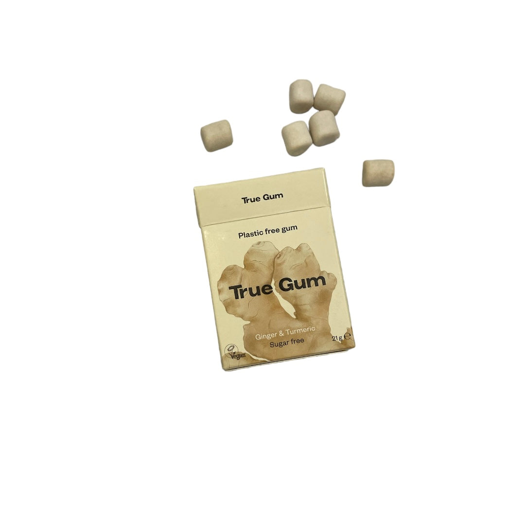 Chicles de jengibre y cúrcuma