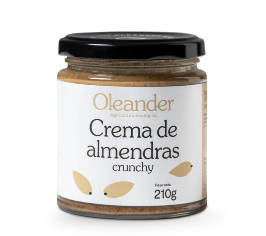 Crema de almendra crunchy