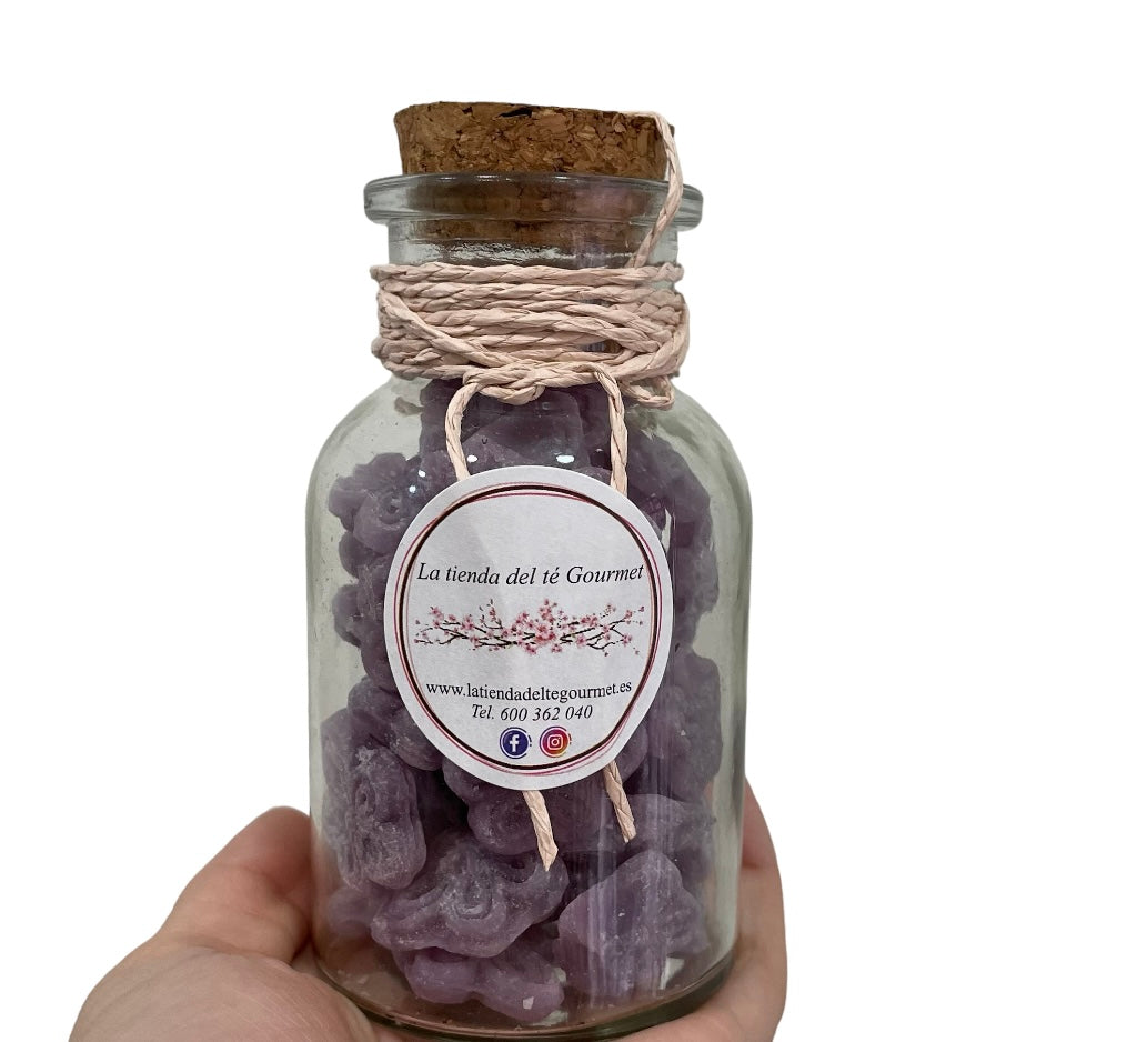 Caramelos violetas