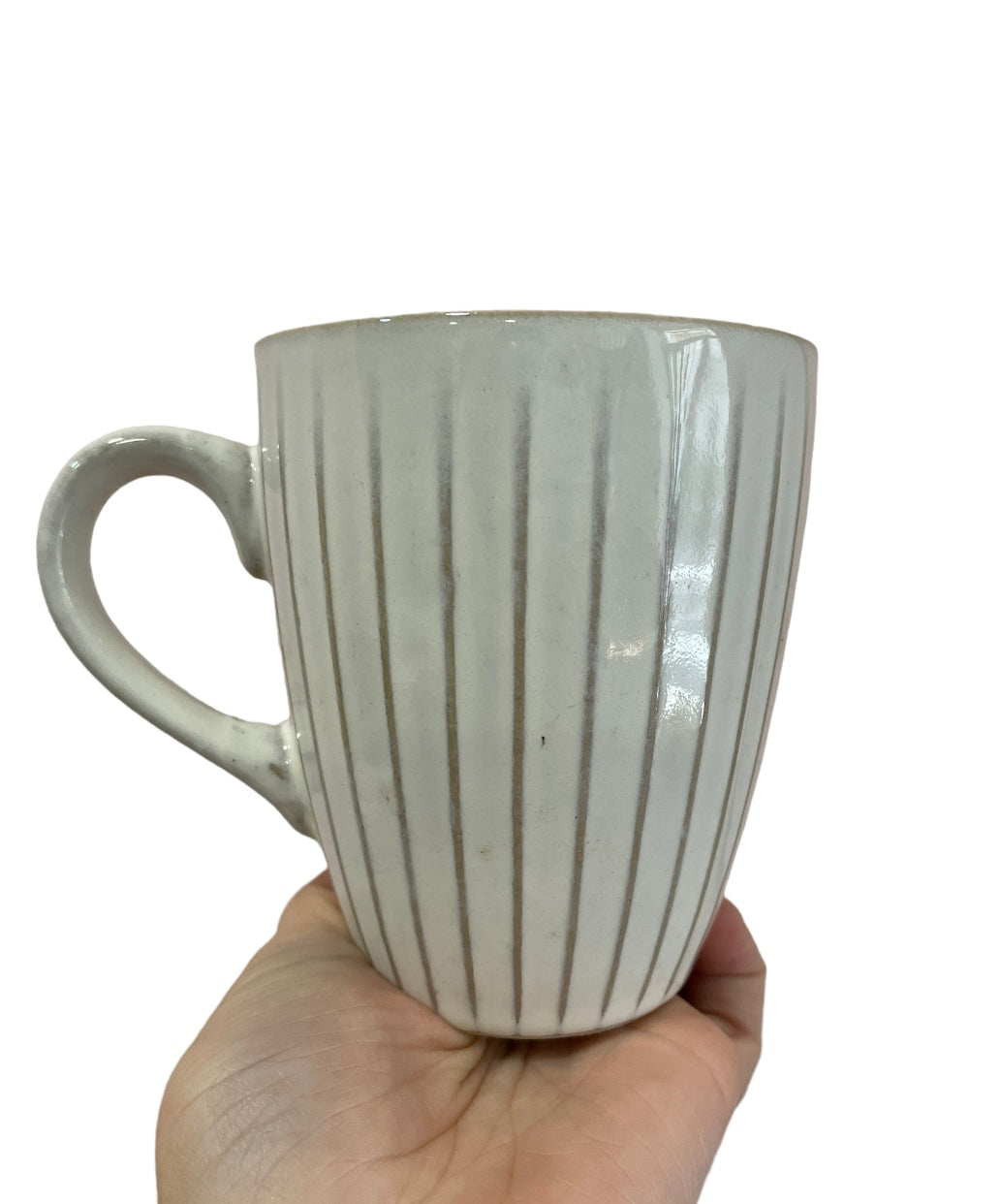 Taza veis con rayas