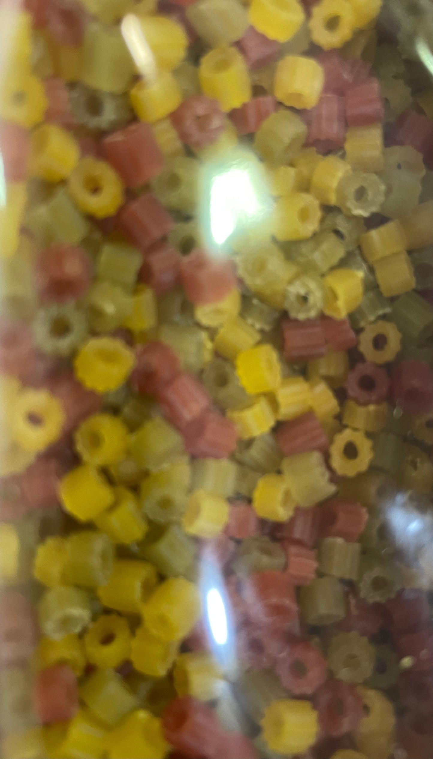 Aros tricolor de arroz y quinoa