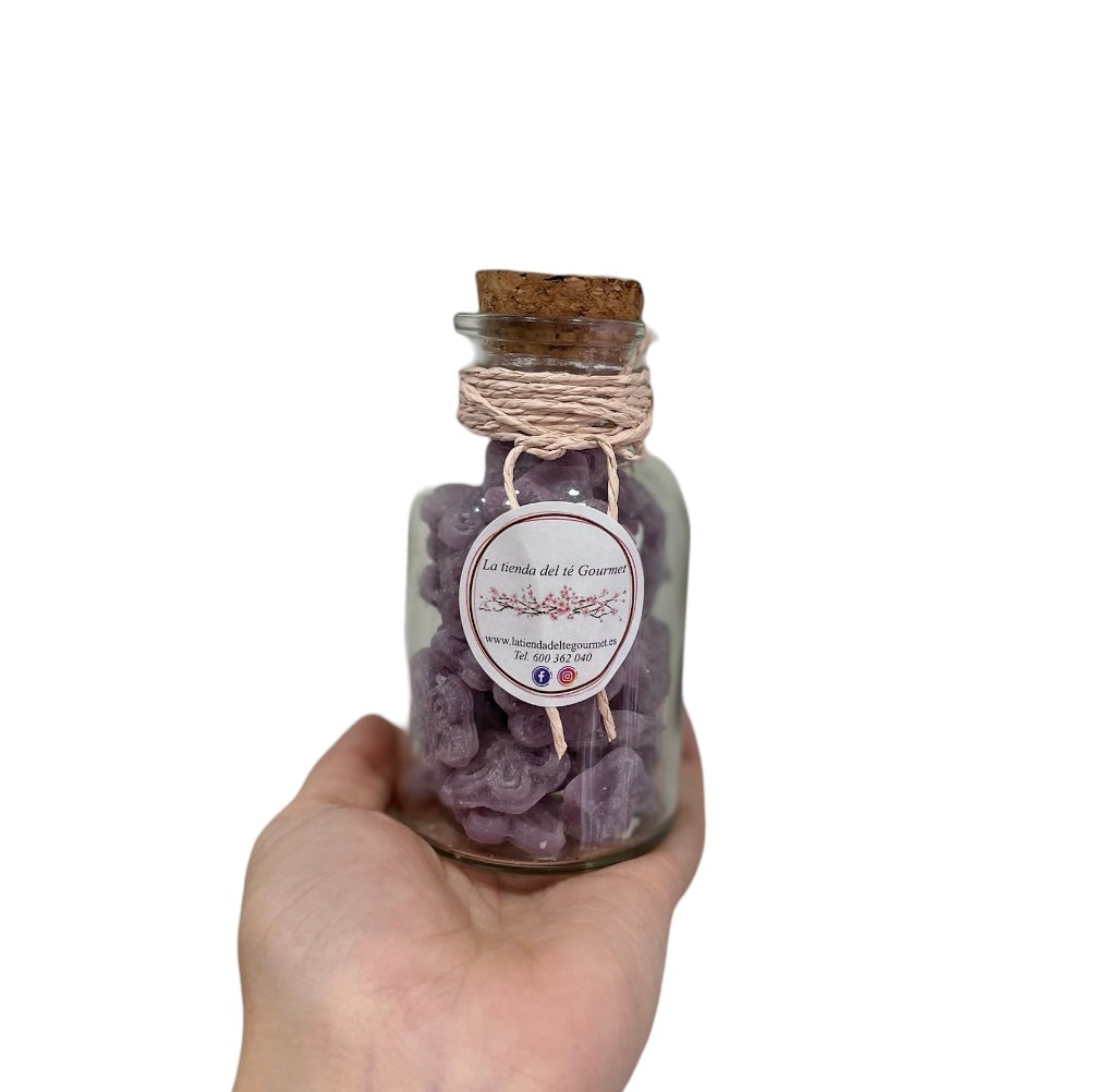 Caramelos violetas