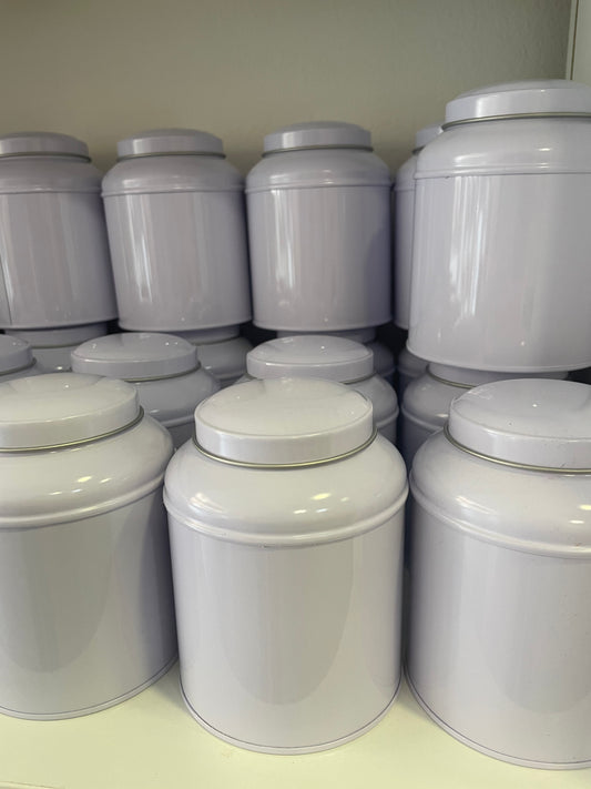 Cajas redondas de metal