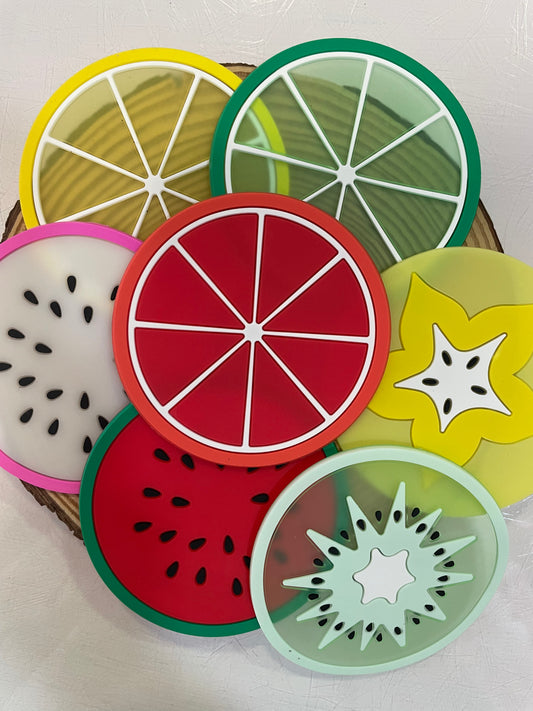 Posavasos frutas
