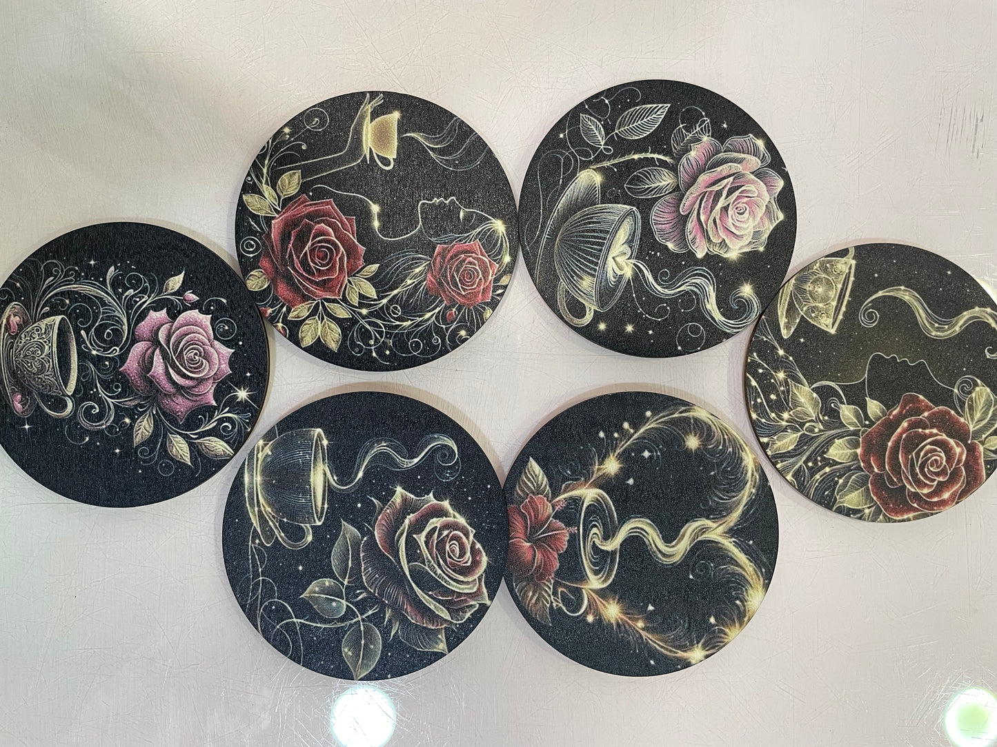 Posavasos de madera varios modelos