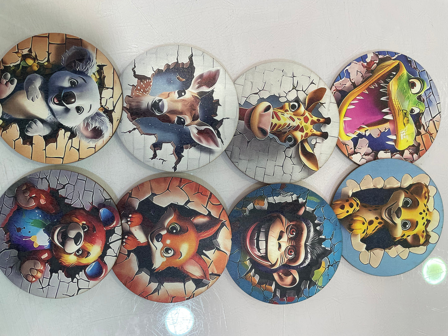 Posavasos de madera varios modelos