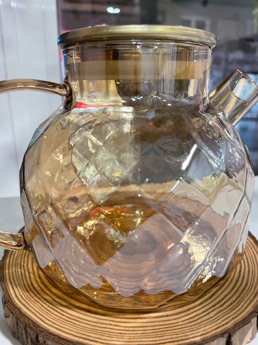 Tetera de cristal clasica