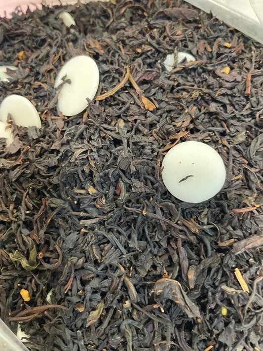 Té negro stracciatella