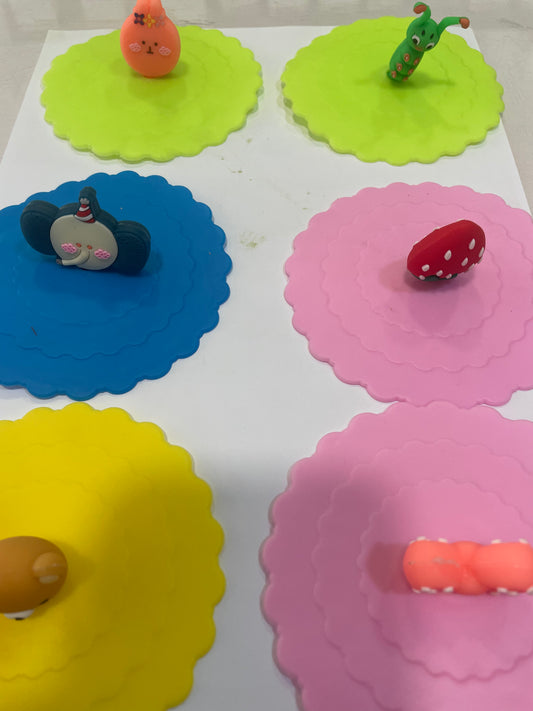 Tapaderas de té niños