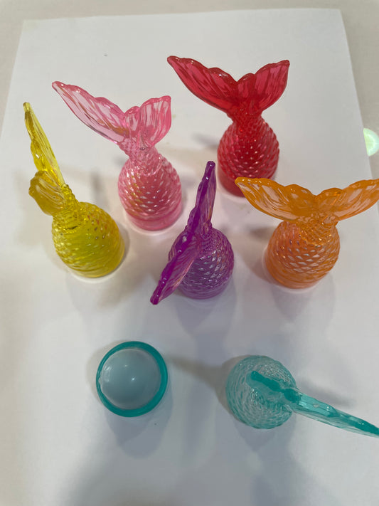 Cacaos de bola con cola de sirena