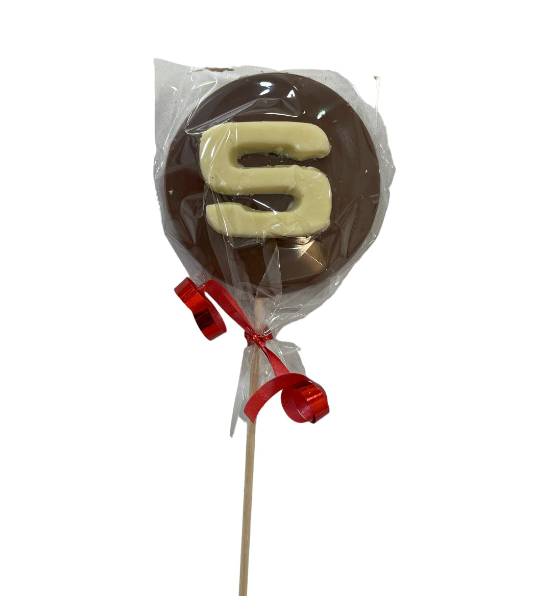 Piruletas de chocolate inicial