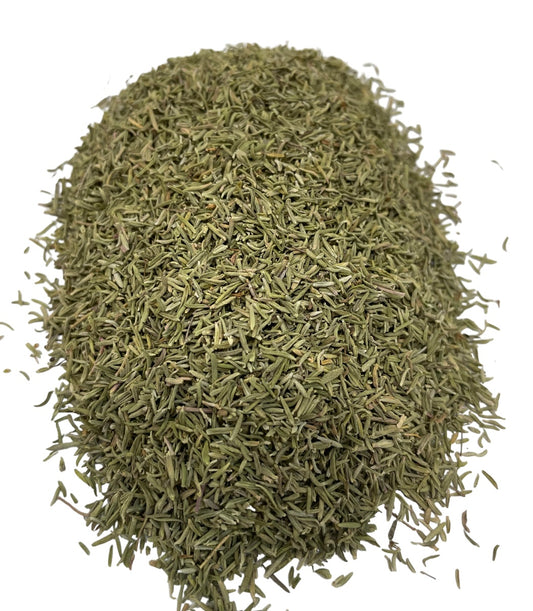 Hierba tomillo en hoja