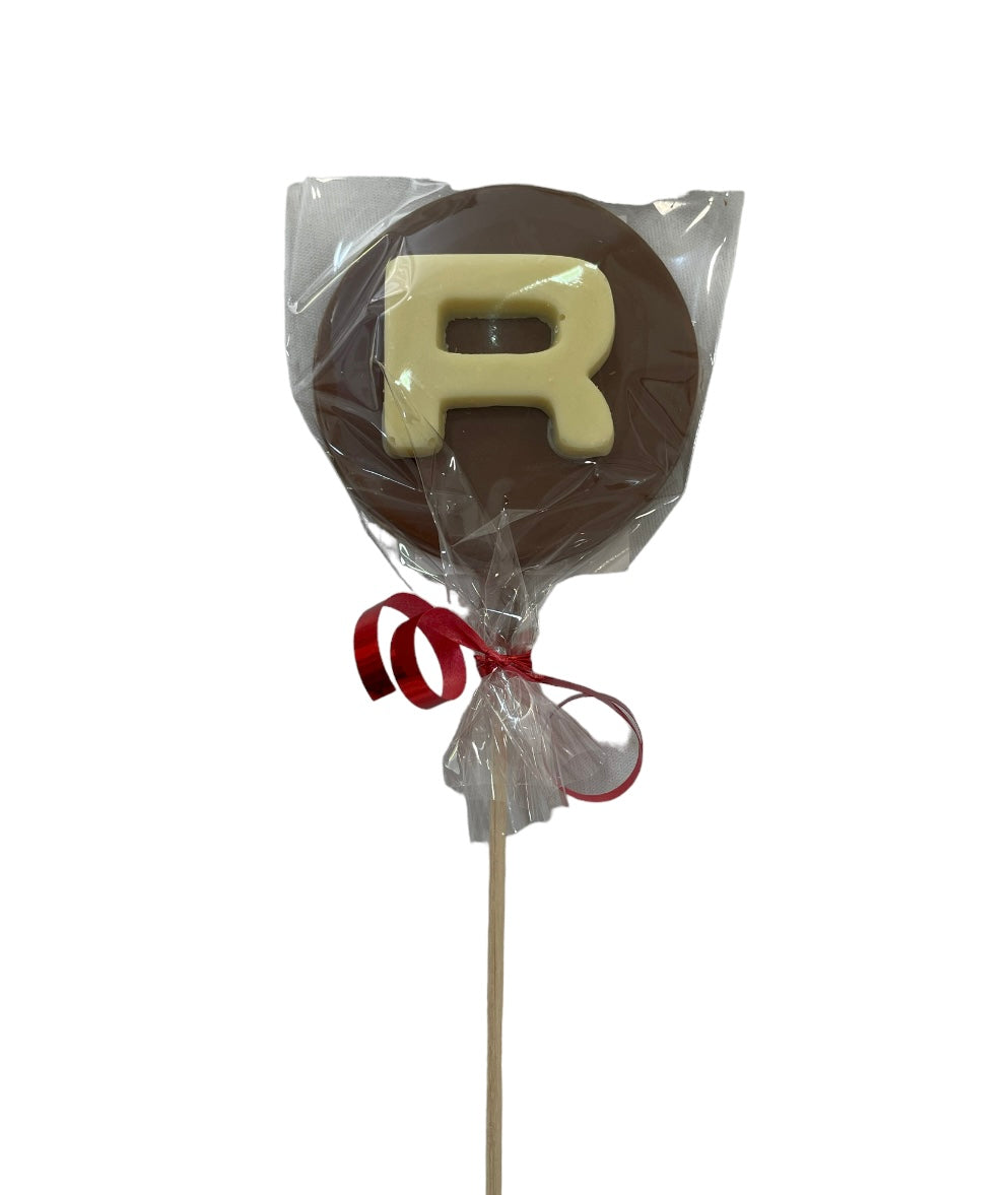 Piruletas de chocolate inicial