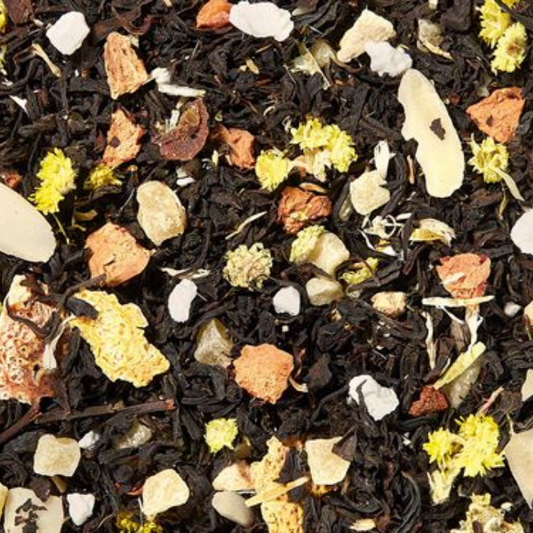 Té negro Panna Cotta de limón