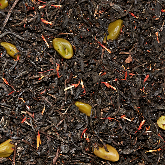 Tè negro Trufa y pistacho