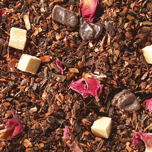 Honeybush tarta de chocolate y rosas