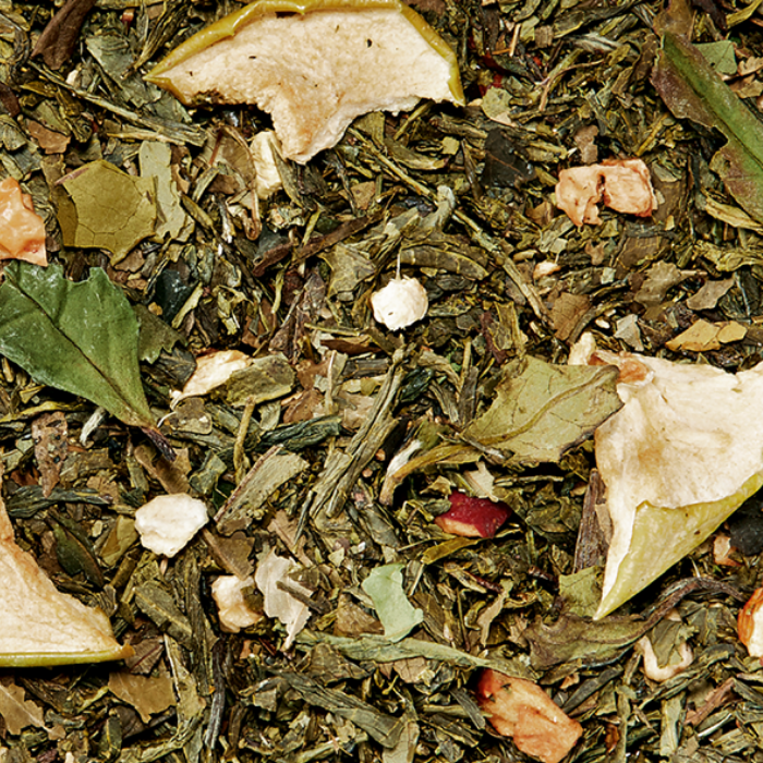 Té verde manzana y jengibre