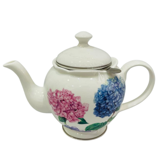 Tetera "Hortensias"