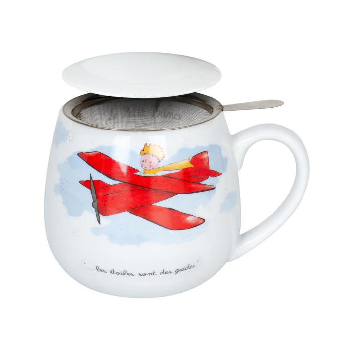 Taza tisanera "El principito" - Avión
