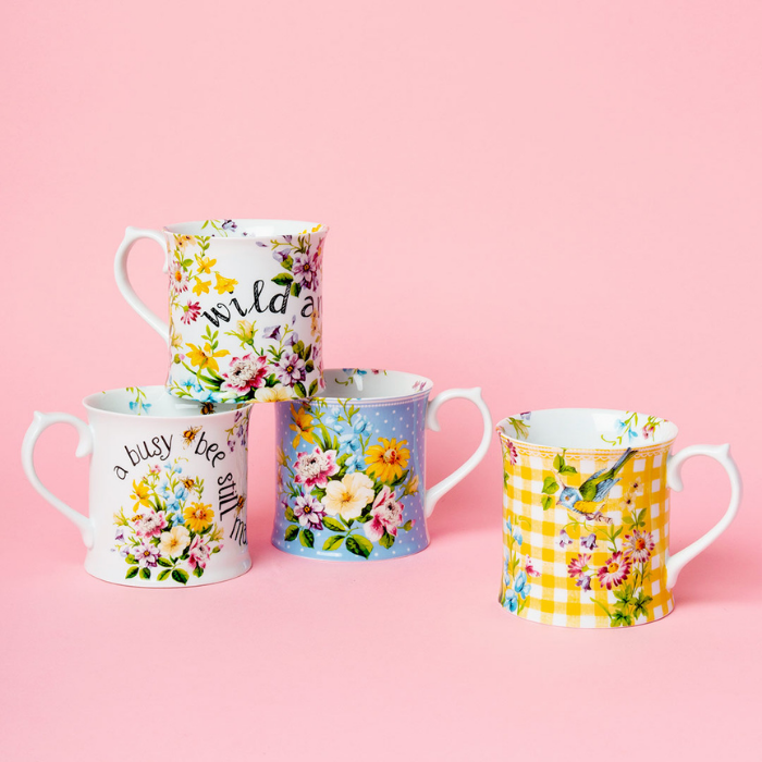 Taza Jarra de Vichy Amarillo Jardín Inglés