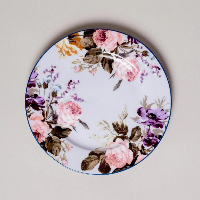 Plato floral vintage
