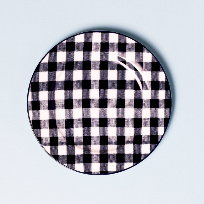 Plato postre Vintage Indigo