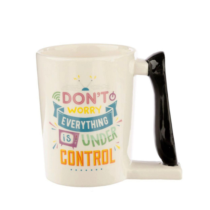 Taza de mando del televiso