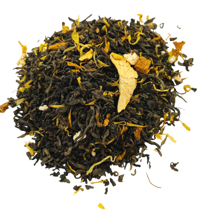 Té rojo sorbete de piña - limón
