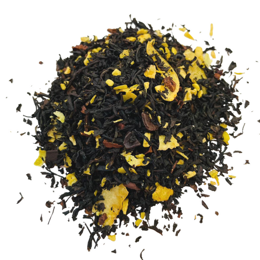 Té negro bombón de coco