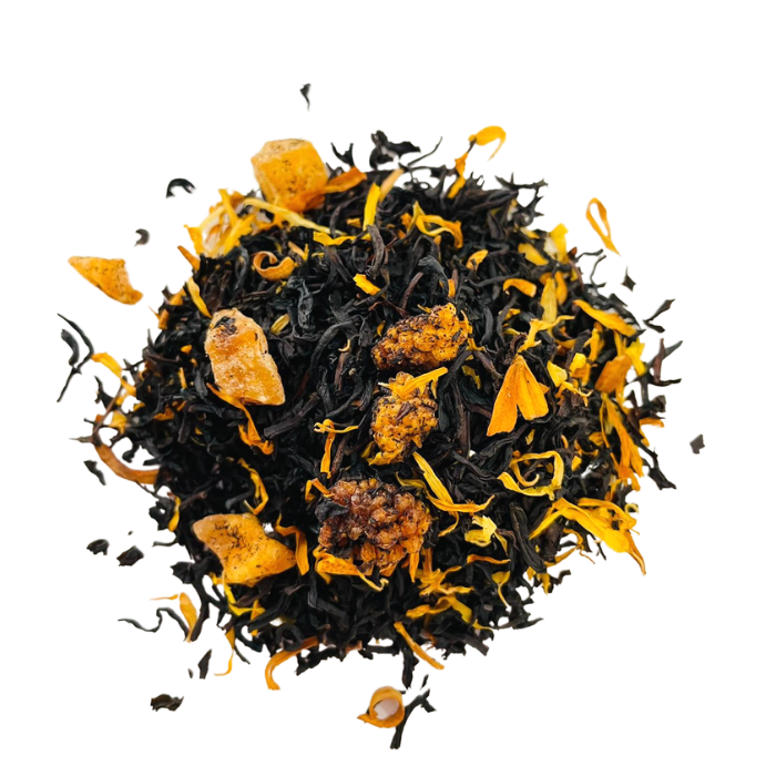 Té negro dulce mora