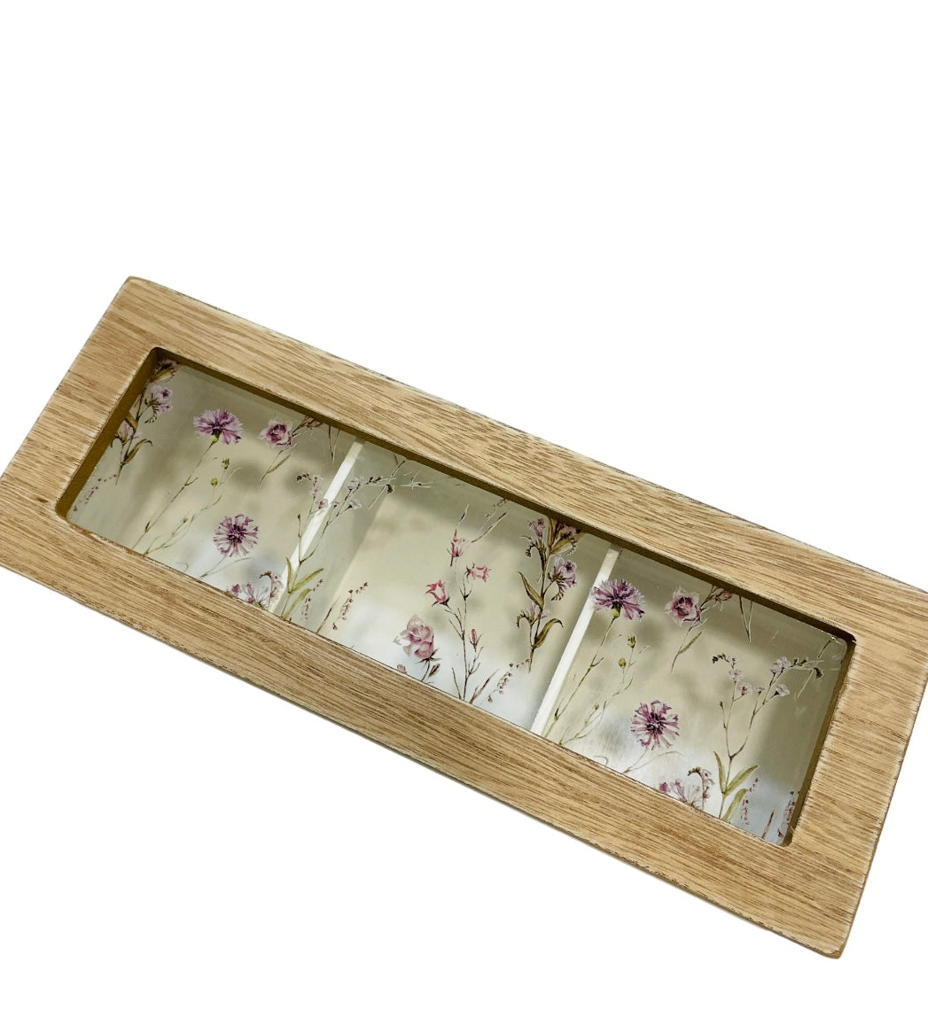 Caja de madera para el té