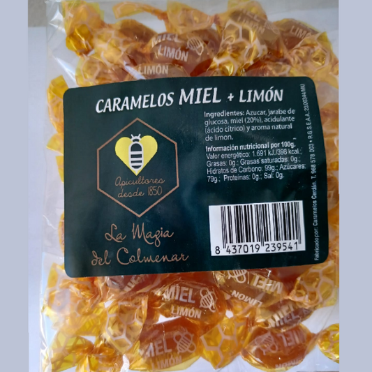 Caramelos de miel y limón
